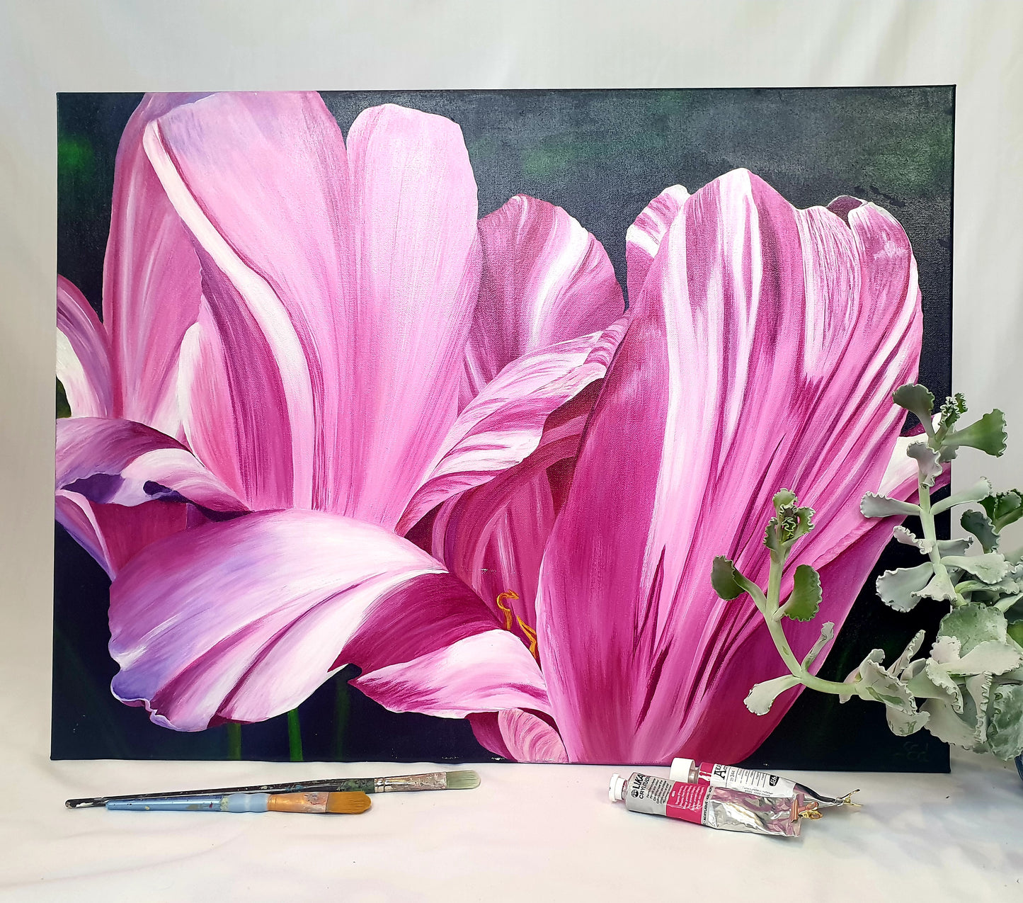 Tulipanes borrachos, 60x80 cm