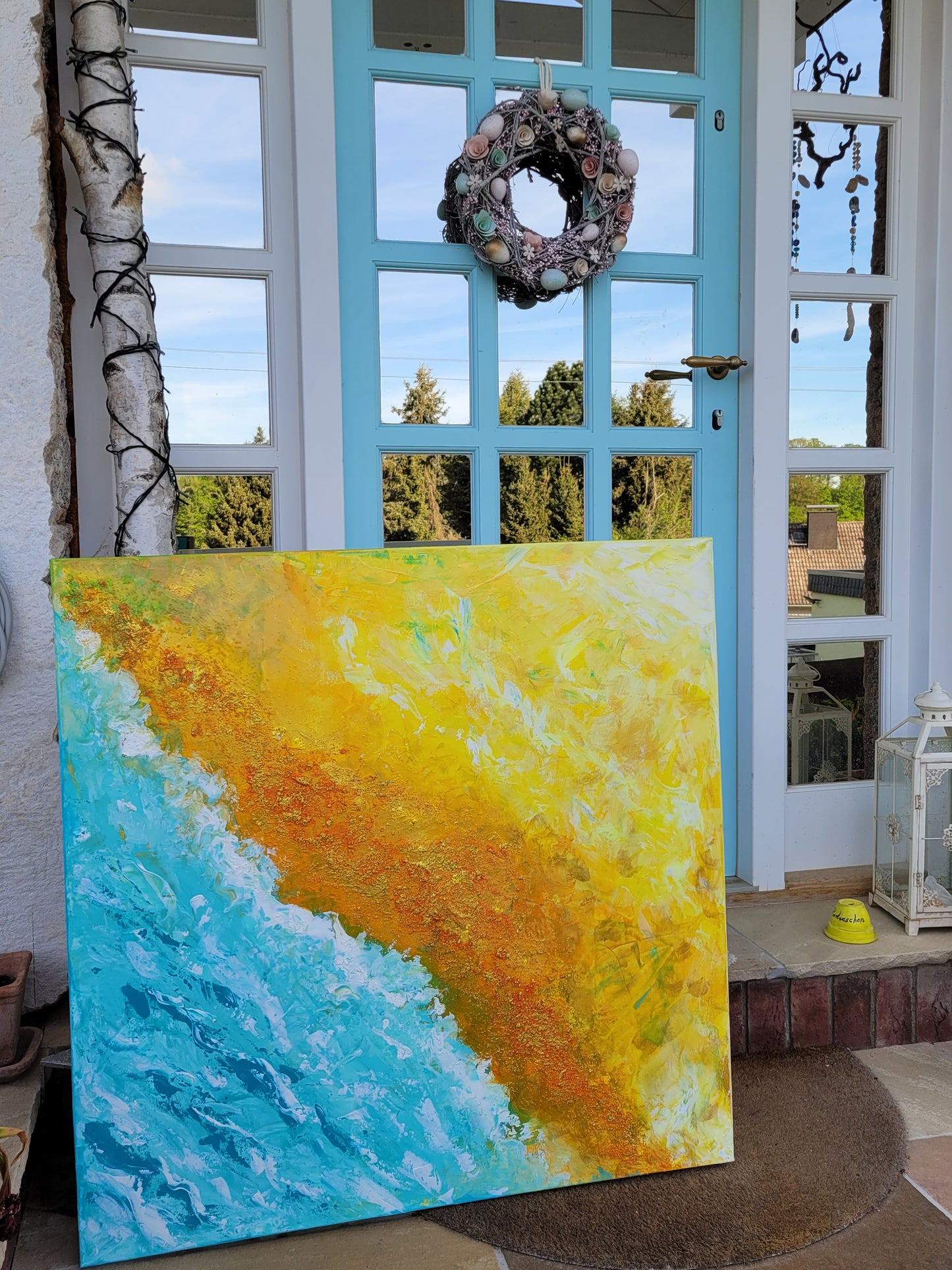 Costa dorada, 90x90x4 cm