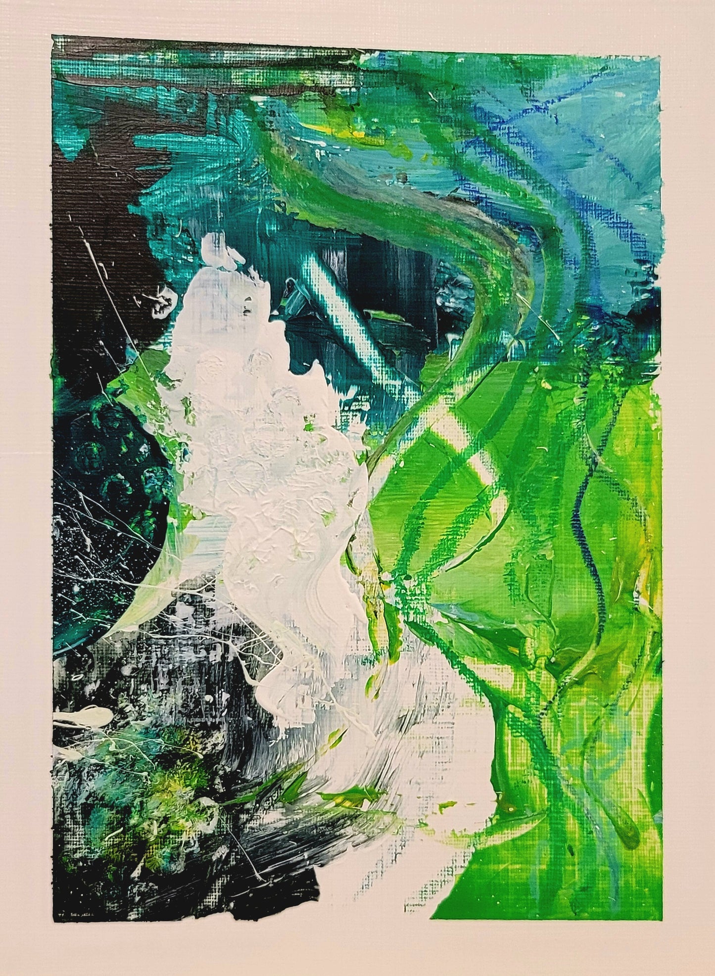 Green ecstasy VI, 18x13 cm