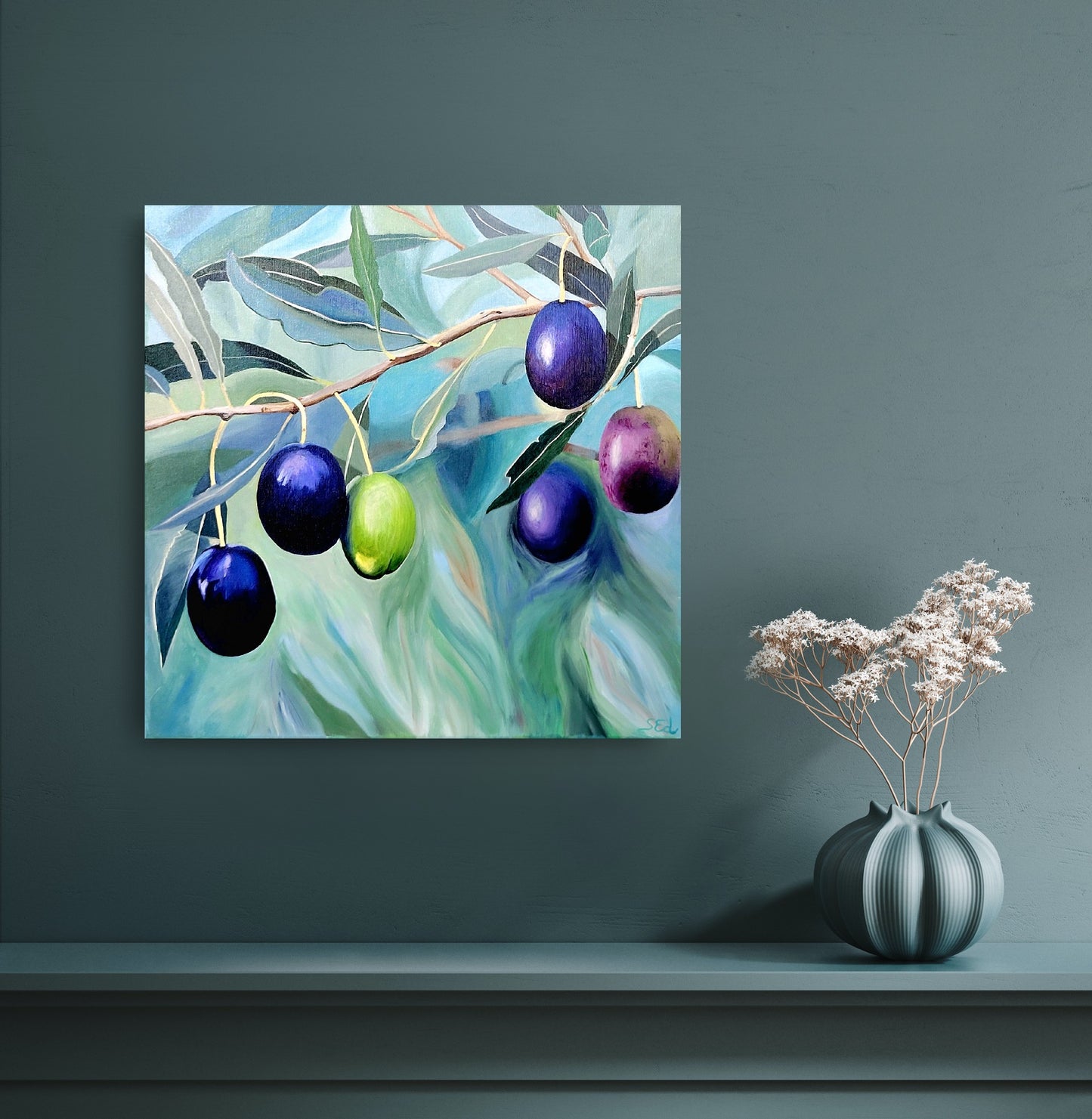 Kalamata olives, 50x50 cm