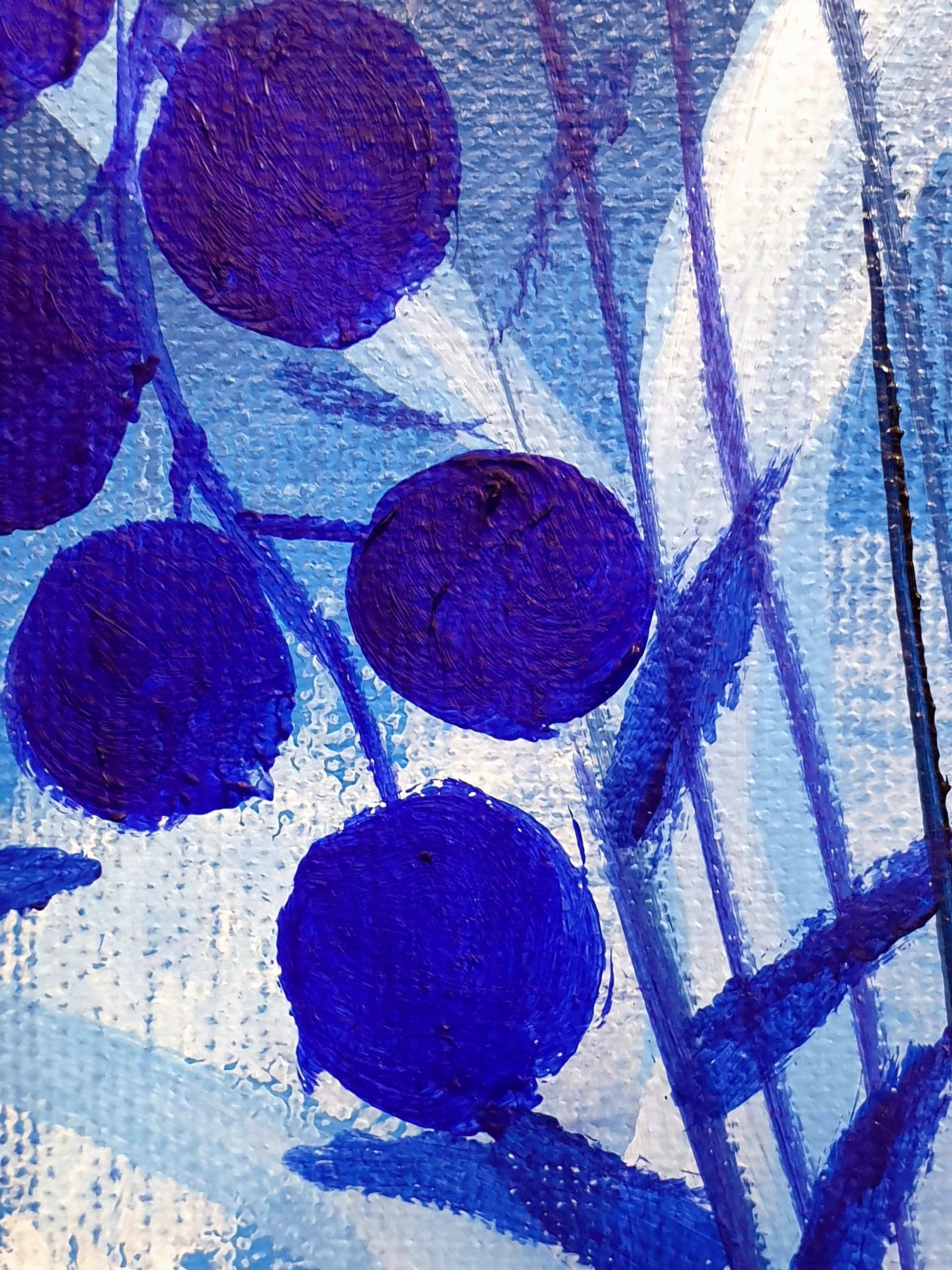 Blue jungle III, Eder cm Sylvia Art – 40x40